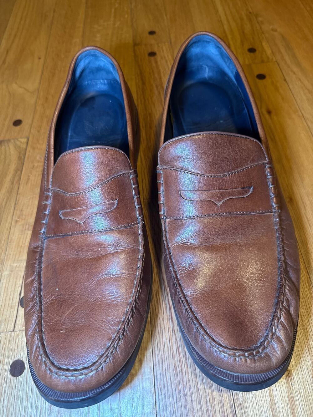 Cole Haan Pinch Maine Tradition Loafers Mens 13 M Brown Leather C26767